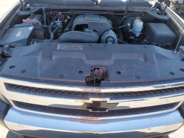 2GCEK13C781144169 - 2008 CHEVROLET SILVERADO K1500 BLACK photo 11