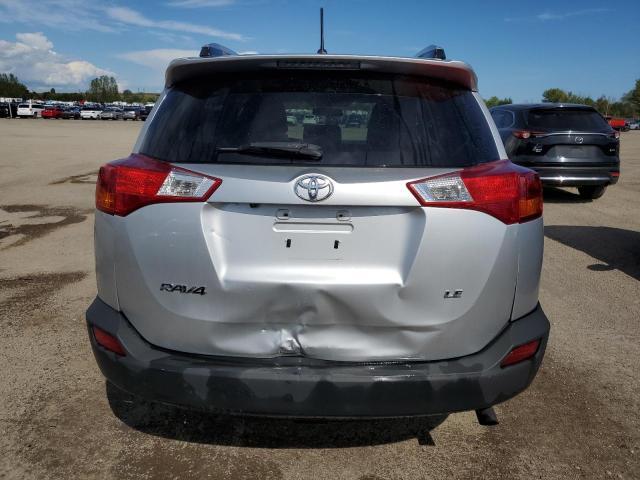 2T3ZFREV0DW054754 - 2013 TOYOTA RAV4 LE 银色 照片 6