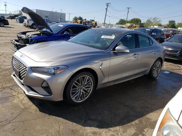 KMTG34LA0LU053409 - 2020 GENESIS G70 ELITE SILVER photo 1