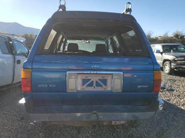 JT3VN39W3N0084049 - 1992 TOYOTA 4RUNNER VN39 SR5 BLUE photo 6