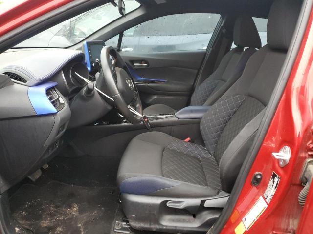 NMTKHMBX6LR105144 - 2020 TOYOTA C-HR XLE RED photo 7