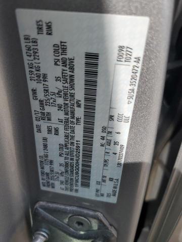 1FMCU9GD0HUD25911 - 2017 FORD ESCAPE SE 银色 照片 12