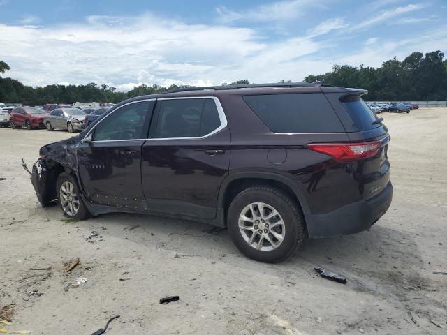 1GNERGKW4LJ242883 - 2020 CHEVROLET TRAVERSE LT ბურგუნდია ფოტო 2