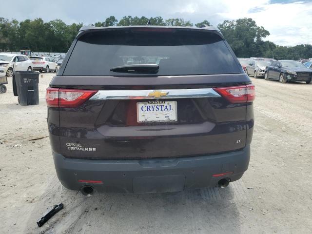 1GNERGKW4LJ242883 - 2020 CHEVROLET TRAVERSE LT ბურგუნდია ფოტო 6