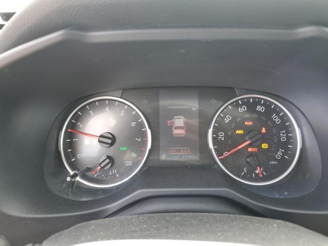 2T3P1RFV4MW154490 - 2021 TOYOTA RAV4 XLE WHITE photo 9