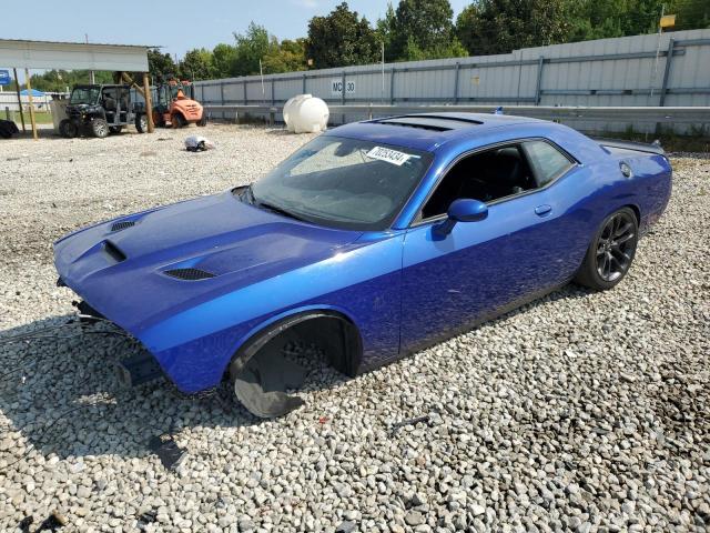 2C3CDZFJ8MH619229 - 2021 DODGE CHALLENGER R/T SCAT PACK BLUE photo 1