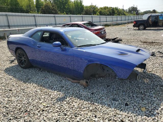2C3CDZFJ8MH619229 - 2021 DODGE CHALLENGER R/T SCAT PACK BLUE photo 4