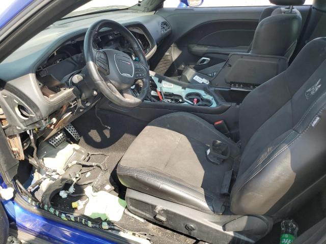 2C3CDZFJ8MH619229 - 2021 DODGE CHALLENGER R/T SCAT PACK BLUE photo 7