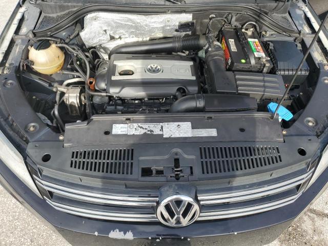 WVGAV7AX4CW584023 - 2012 VOLKSWAGEN TIGUAN S Қара фото 12