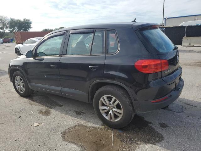 WVGAV7AX4CW584023 - 2012 VOLKSWAGEN TIGUAN S Қара фото 2