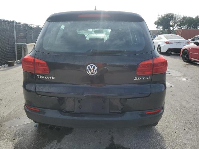 WVGAV7AX4CW584023 - 2012 VOLKSWAGEN TIGUAN S Қара фото 6