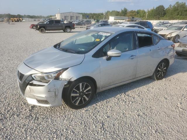 3N1CN8EV8ML862248 - 2021 NISSAN VERSA SV SILVER photo 1