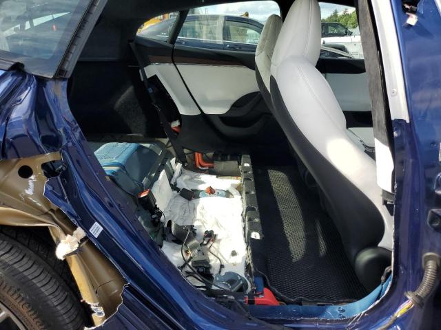 5YJSA1E58PF510558 - 2023 TESLA MODEL S BLUE photo 10