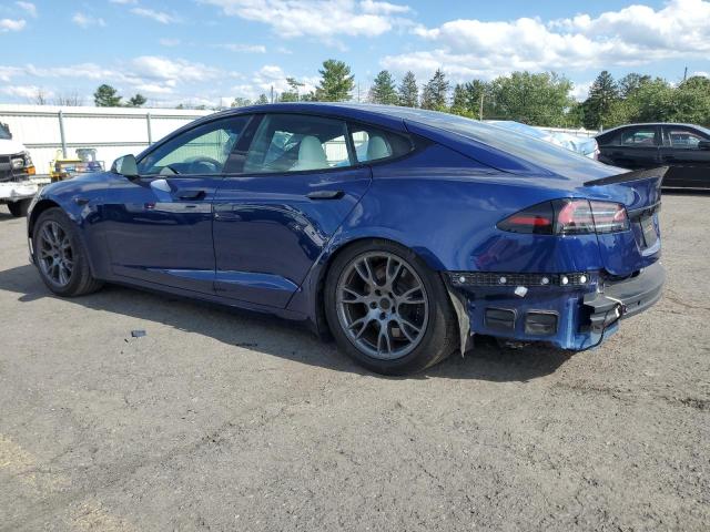 5YJSA1E58PF510558 - 2023 TESLA MODEL S BLUE photo 2