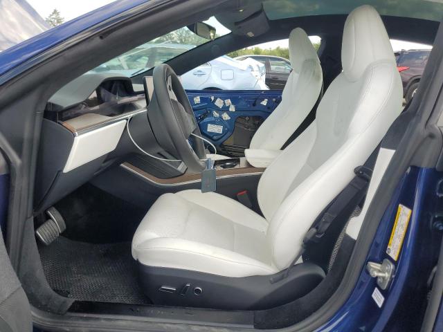 5YJSA1E58PF510558 - 2023 TESLA MODEL S BLUE photo 7