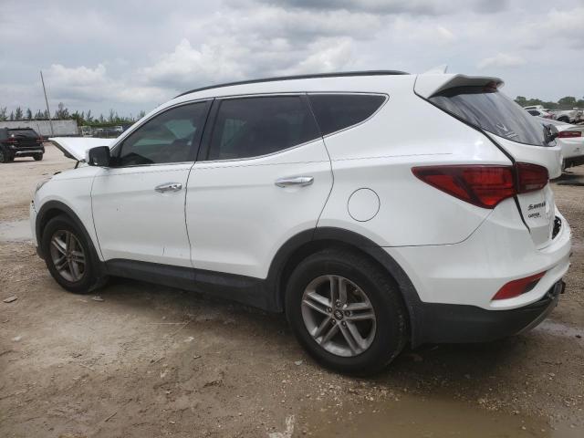 5NMZU3LB7JH059591 - 2018 HYUNDAI SANTA FE S WHITE photo 2
