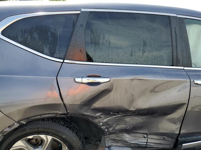 7FARW1H85JE022301 - 2018 HONDA CR-V EXL GRAY photo 11