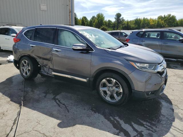 7FARW1H85JE022301 - 2018 HONDA CR-V EXL GRAY photo 4
