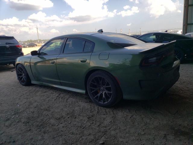 2C3CDXL90JH230028 - 2018 DODGE CHARGER SRT HELLCAT GREEN photo 2