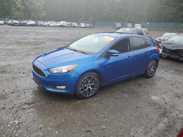 1FADP3M21JL217914 - 2018 FORD FOCUS SEL BLUE photo 1