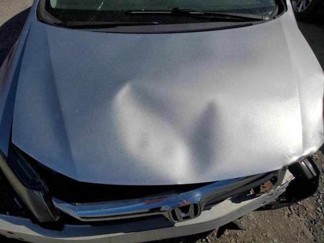 19XFB2F51CE388483 - 2012 HONDA CIVIC LX SILVER photo 11