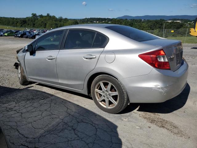 19XFB2F51CE388483 - 2012 HONDA CIVIC LX SILVER photo 2
