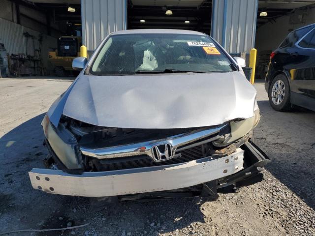 19XFB2F51CE388483 - 2012 HONDA CIVIC LX SILVER photo 5