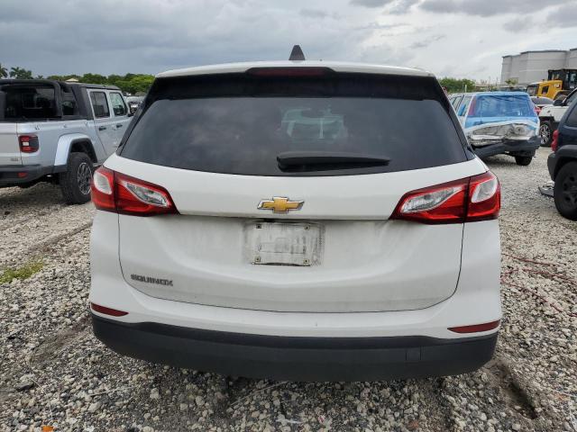 3GNAXHEV7KS642334 - 2019 CHEVROLET EQUINOX LS WHITE photo 6
