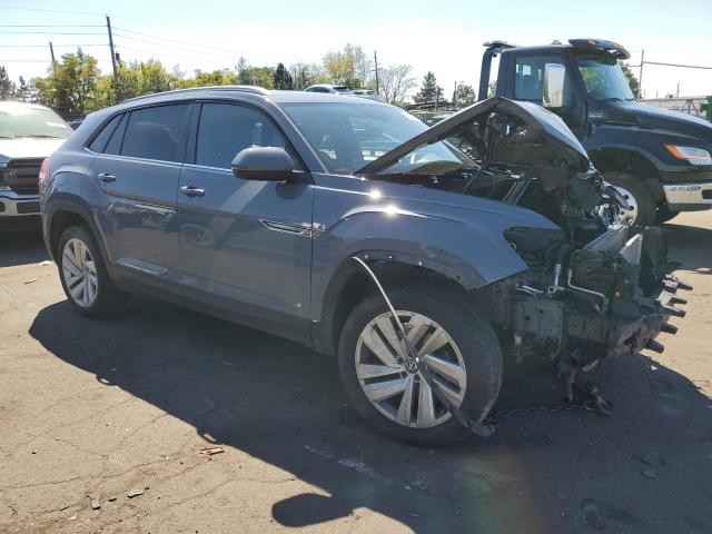 1V26C2CA7LC204345 - 2020 VOLKSWAGEN ATLAS CROS SE Серый фото 4