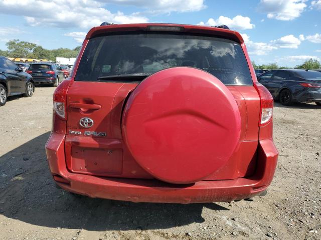 JTMZD33VX86068061 - 2008 TOYOTA RAV4 RED photo 6
