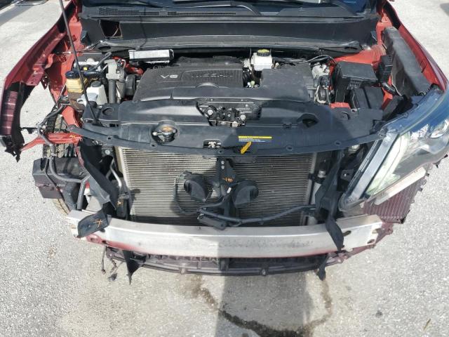 5N1DR2MM1JC642514 - 2018 NISSAN PATHFINDER S RED photo 12