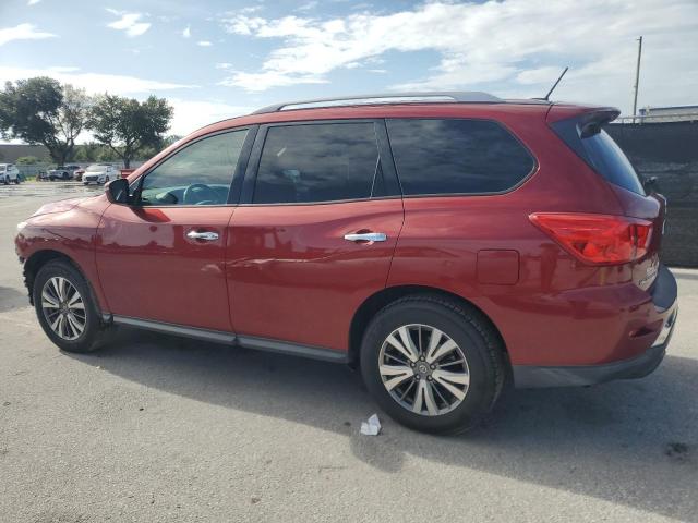 5N1DR2MM1JC642514 - 2018 NISSAN PATHFINDER S RED photo 2