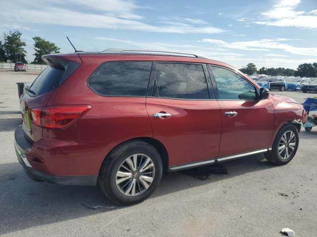 5N1DR2MM1JC642514 - 2018 NISSAN PATHFINDER S RED photo 3
