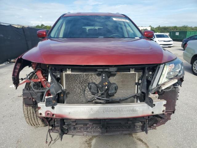 5N1DR2MM1JC642514 - 2018 NISSAN PATHFINDER S RED photo 5