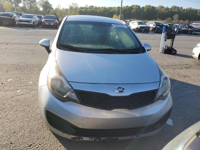 KNADM4A35D6272856 - 2013 KIA RIO LX SILVER photo 5