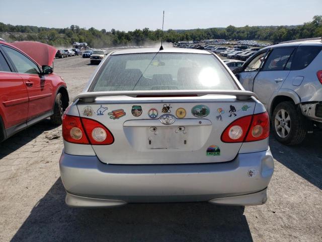 2T1BR32E05C412750 - 2005 TOYOTA COROLLA CE SILVER photo 6