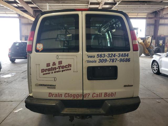 1GCWGFBA2D1159309 - 2013 CHEVROLET EXPRESS G2 WHITE photo 6