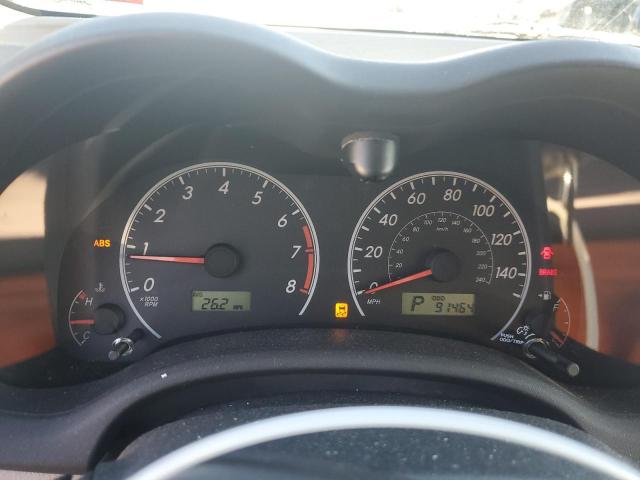 2T1BU4EEXBC720908 - 2011 TOYOTA COROLLA BASE فضي صورة 9