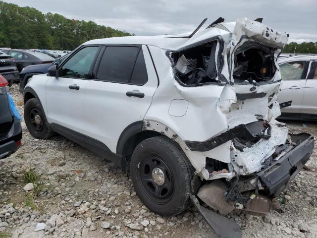 1FM5K8ABXMGA07562 - 2021 FORD EXPLORER POLICE INTERCEPTOR أبيض صورة 2