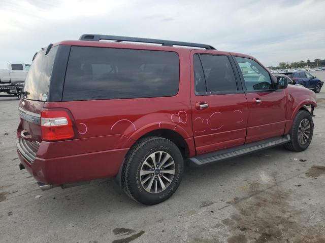 1FMJK1HT0FEF45433 - 2015 FORD EXPEDITION EL XLT RED photo 3