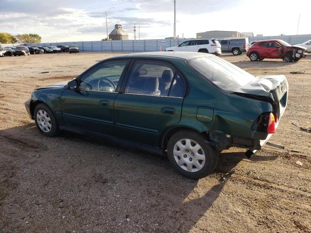 2HGEJ6610YH564732 - 2000 HONDA CIVIC BASE GREEN photo 2