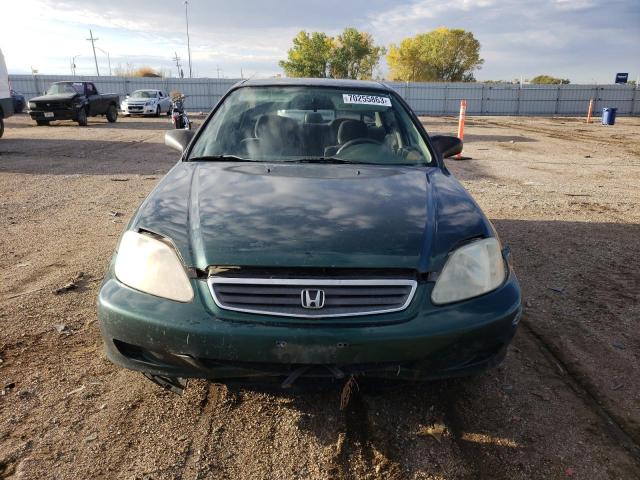 2HGEJ6610YH564732 - 2000 HONDA CIVIC BASE GREEN photo 5