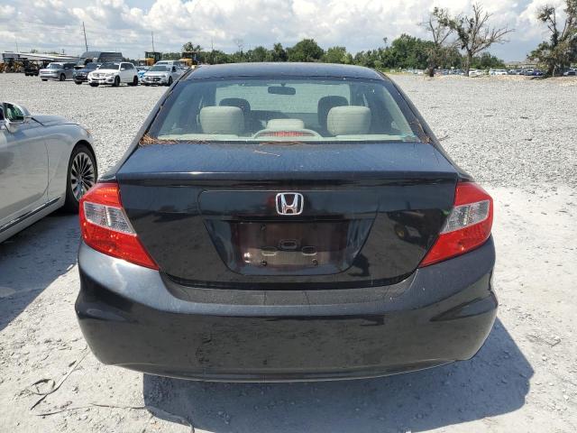 2HGFB2F51CH566365 - 2012 HONDA CIVIC LX BLACK photo 6