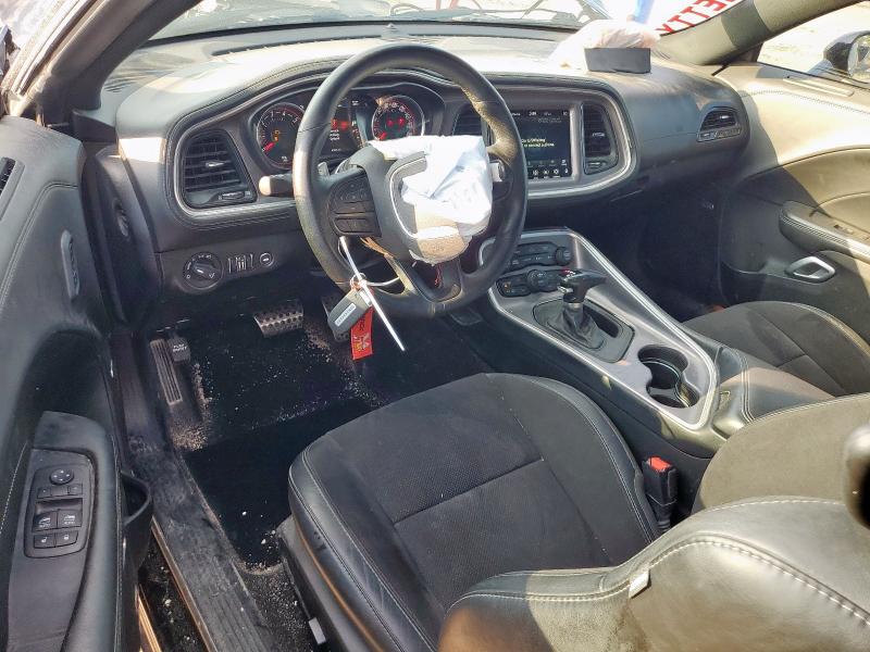 2C3CDZFJ1NH253910 - 2022 DODGE CHALLENGER R/T SCAT PACK BLACK photo 8