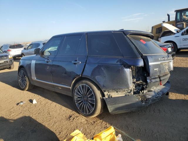 SALGV2SEXMA421592 - 2021 LAND ROVER RANGE ROVE AUTOBIOGRAPHY BLUE photo 2