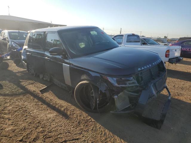 SALGV2SEXMA421592 - 2021 LAND ROVER RANGE ROVE AUTOBIOGRAPHY BLUE photo 4