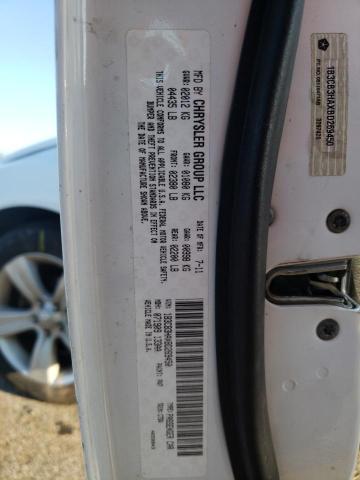 1B3CB3HAXBD269450 - 2011 DODGE CALIBER MAINSTREET WHITE photo 12