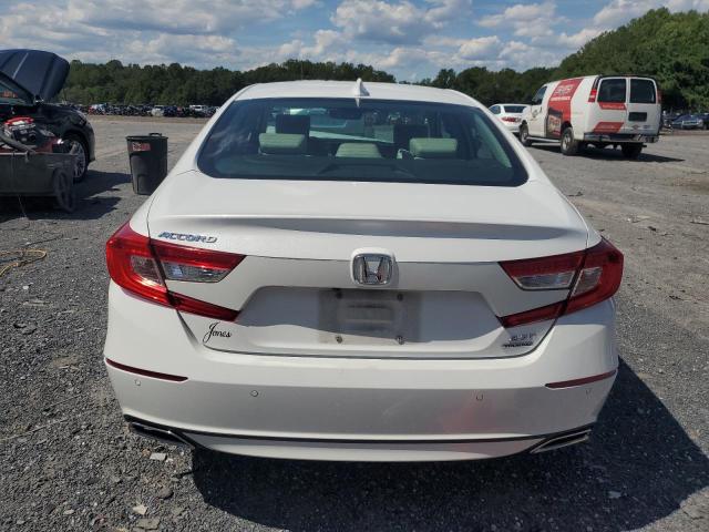 1HGCV2F95LA003587 - 2020 HONDA ACCORD TOURING WHITE photo 6