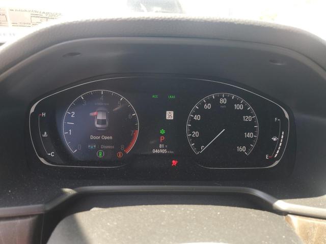 1HGCV2F95LA003587 - 2020 HONDA ACCORD TOURING WHITE photo 9
