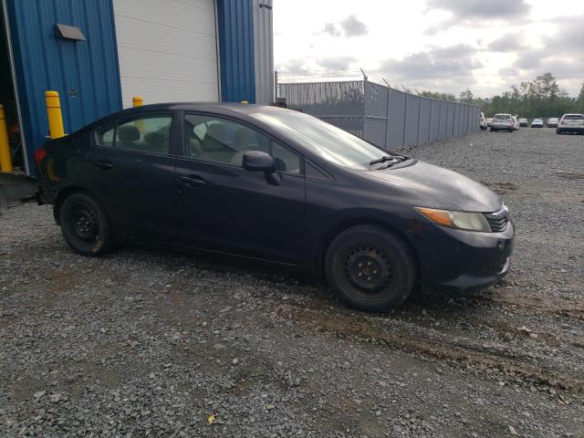 2HGFB2F4XCH049301 - 2012 HONDA CIVIC LX 黑色 照片 4